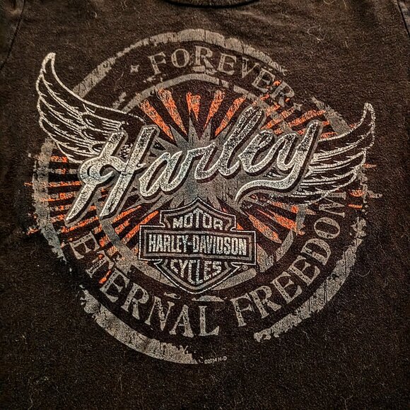 Harley-Davidson Forever Freedom Graphic Tee | Fits XS - Picture 2 of 8